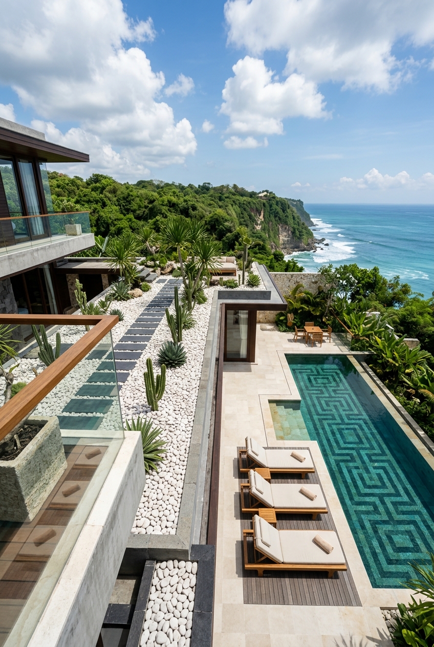 Bali Art Villa – 2 Bedroom Residence - Terrace