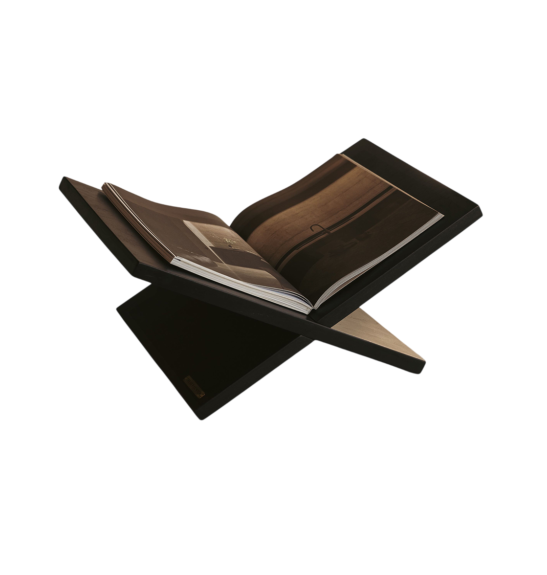 WOOD BOOK HOLDER